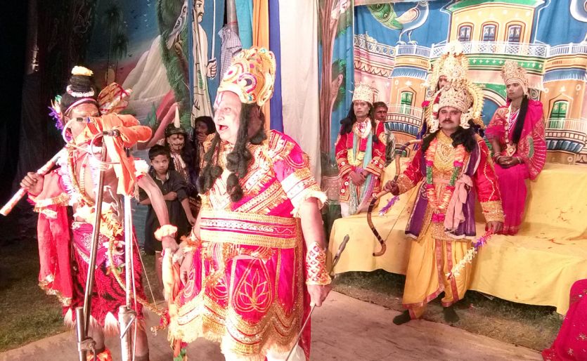 guna कुंभराज में राम-केवट संवाद, धरनावदा में हुआ धनुष यज्ञ