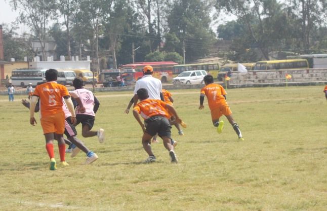 First Durg in football: राज्य स्तरीय शालेय क्रीड़ा प्रतियोगिता तीसरे के दिन रग्बी में बस्तर व कबड्डी में बिलासपुर बना विजेता