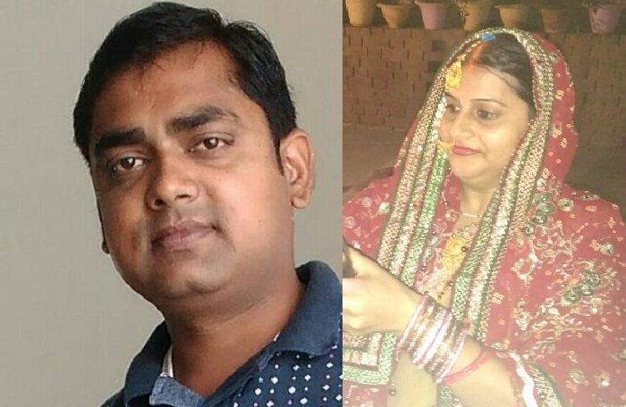 Dipak Mishra wife Monika Mishra on Karva Chauth सरहद की सुरक्षा में गए पति के लिये पत्नी ने ऐसे मनाया करवाचौथ