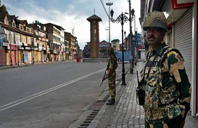 Curfew कश्मीर में लगातार 103वें दिन बंद, जनजीवन प्रभावित