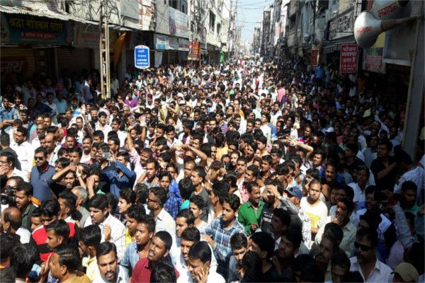 Mahakal area into the heavy police force deployed महाकाल एरिया छावनी में तब्दील, 2 घंटे भारी पुलिस फोर्स रहा तैनात