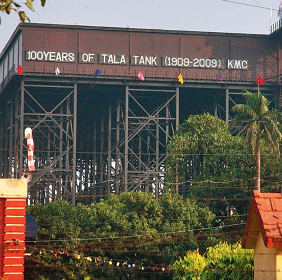 Image result for old picture of Tala tank of kolkata