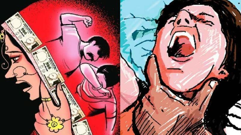 Dowry Case दहेज को पति, सास व ननद ने गर्भवती महिला को छत से दिया धक्का, ससुर दिखा रहा है वर्दी की धौंस