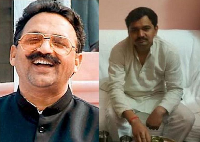 MLC Vishal Singh Chanchal and Mukhtar Ansari बीजेपी के MLC ने कहा हां मेरे बाहुबली अंसारी बंधुओं से निजी सम्बन्ध हैं