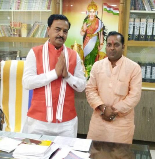 Shyam Prasad Dwivedi ओवैसी पर विवादित टिप्पणी करने वाले नेता की बीजेपी में वापसी
