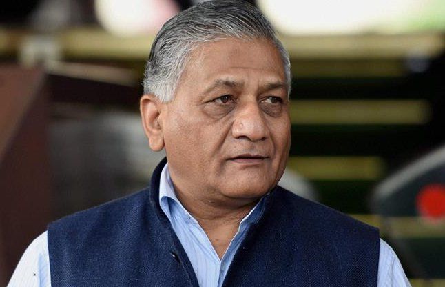 vk singh वीके सिंह ने विपक्षियों पर बोला हमला, कहा- जब जेएनयू में देश विरोधी नारे लगे तब किसी को गलत नहीं लगा