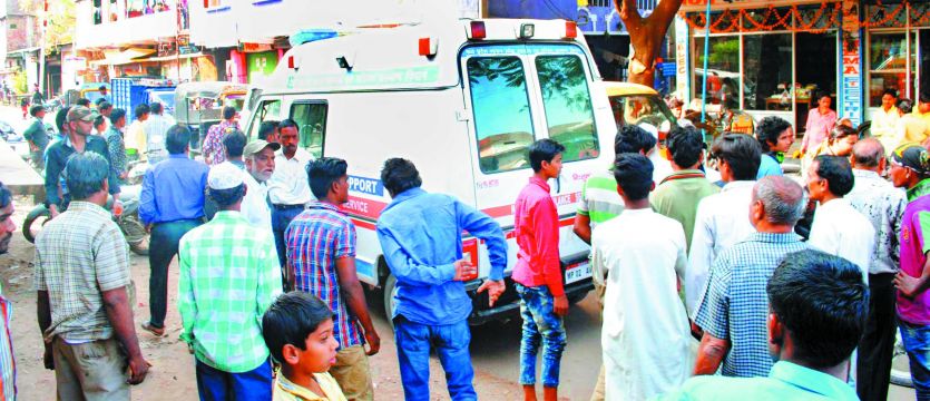 Sehore road accident दो बाइक की भिड़ंत में युवक गंभीर, भोपाल रेफर