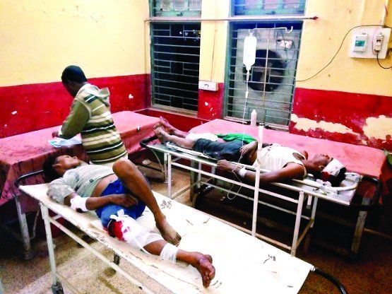 Balod : Three injured, one killed, 8 injured दर्दनाक तीन सड़क हादसे में एक की मौत, आठ घायल