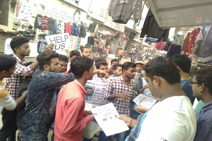 students open front ब्लड कैंसर से जिंदगी की जंग लड़ रहे सुदर्शन की मदद लिए छात्रों ने कसी कमर