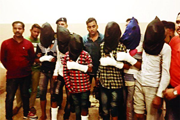 accused 5 बदमाशों ने चाकू चलाकर की थी लूट, अब चढ़े पुलिस के हत्थे