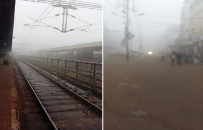 fog कोहरे से बिगड़ी ट्रेनों की चाल, 9 घंटे तक देरी से चल रही हैं ये रेलगाडिय़ां