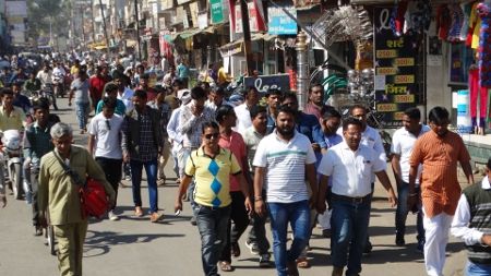 Khargone. Court station known as rally leader and सातों कांग्रेस नेताओं को भेजा जेल