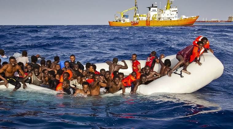 migrants IOM यूरोप पहुंचने की कोशिश में 4700 विस्थापितों की मौत