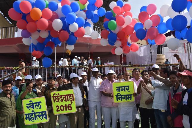 chhindwara यहां के मैदानों में लगा खिलाडिय़ों का मेला