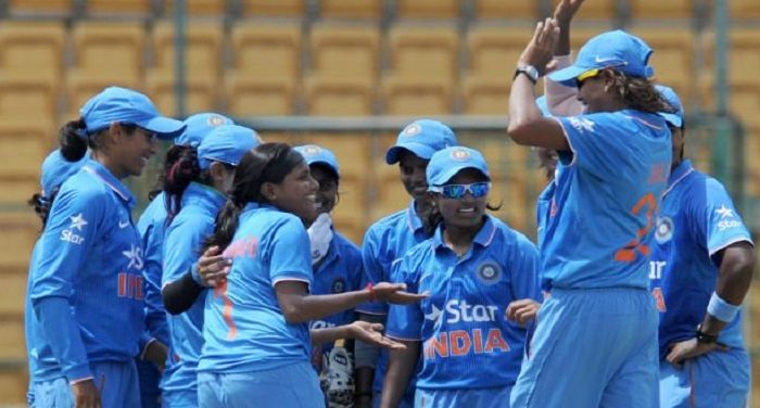 Indian women cricket भारतीय महिलाओं ने दिखाया जलवा