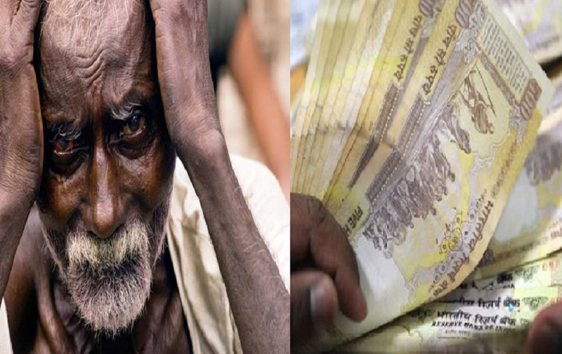 farmer नोटबंदी की मार से त्रस्त किसानों ने पूछा- कहां गए अच्छे दिन