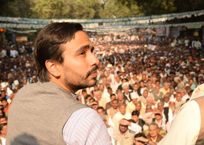 RLD leader Jayant Chaudhary 2013 दंगाें के बाद पहली बार रालाेद ने मुजफ्फरनगर में किया ये काम
