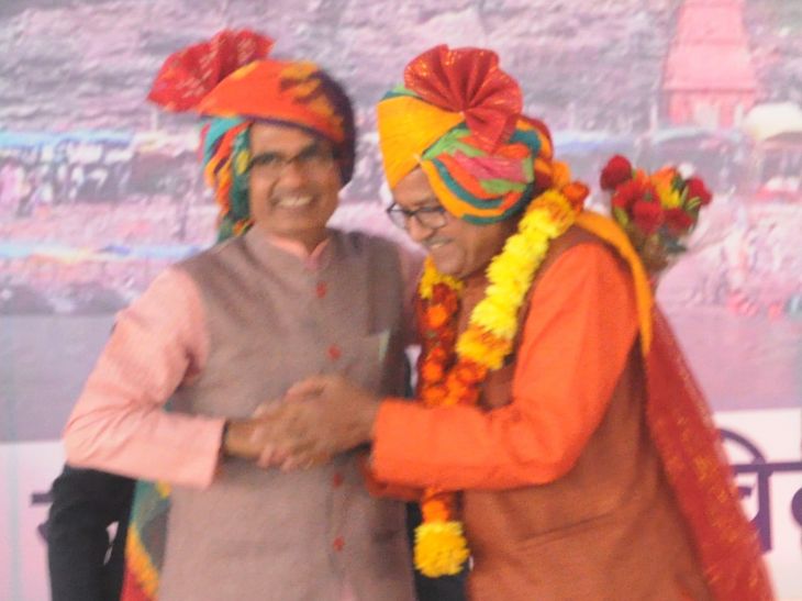 khandwa नंदकुमार सिंह चौहान बोले : अरुण यादव ने मां नर्मदा की झूठी कसम खाई