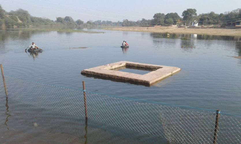 pahuj river गंदगी को देख जताई नाराजगी