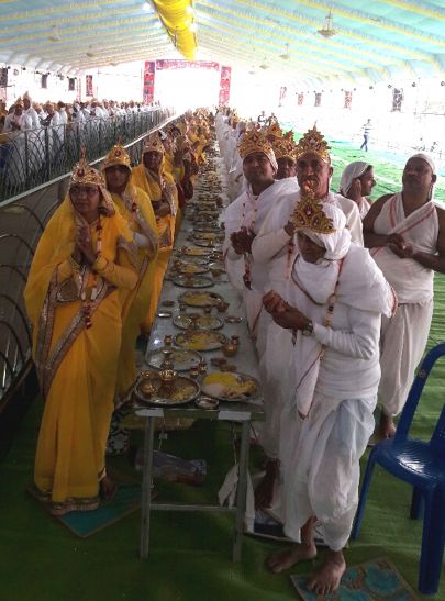 raisen पंचकल्याणक एवं गजरथ महोत्सव में पहुंचे हजारों श्रद्धालु