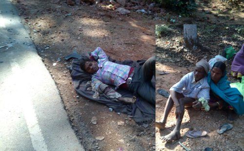 injured men दुर्घटनाग्रस्त Truck को तेज रफ्तार ट्रक ने मारी टक्कर, क्रेन खलासी का कटा हाथ