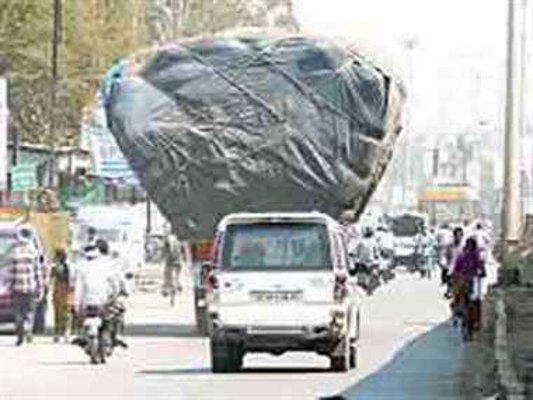 No Entry of large vehicles in the city यहां सुबह नौ से रात के नौ बजे तक शहर में रहेगी बड़े वाहनों की नो एंट्री