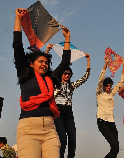 makarsankranti,makar sankranti 2017,bhopal,mp यहां पतंगबाजों के लड़े पेंच, इनाम जीतने की होड़ ने दोगुना किया फेस्टिव का मजा