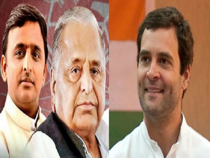 akhilesh- mulayam- rahul मुलायम परिवार के झगड़े से सपाई ही नहीं कांग्रेसी भी है संशय में