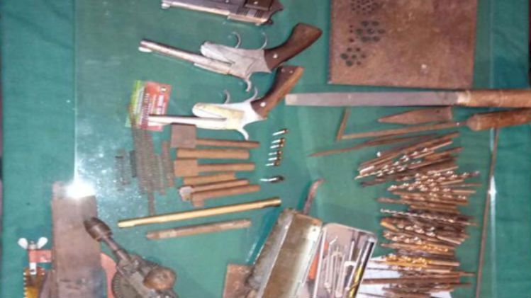 Gun factory मथुरा में अवैध हथियार फैक्ट्री का खुलासा, दो गिरफ्तार