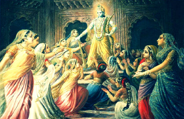 lord krishna 16108 wives सत्यभामा को सारथी बनाकर 16,100 कन्याओं के पति बने थे श्रीकृष्ण, जानिए क्या था रहस्य