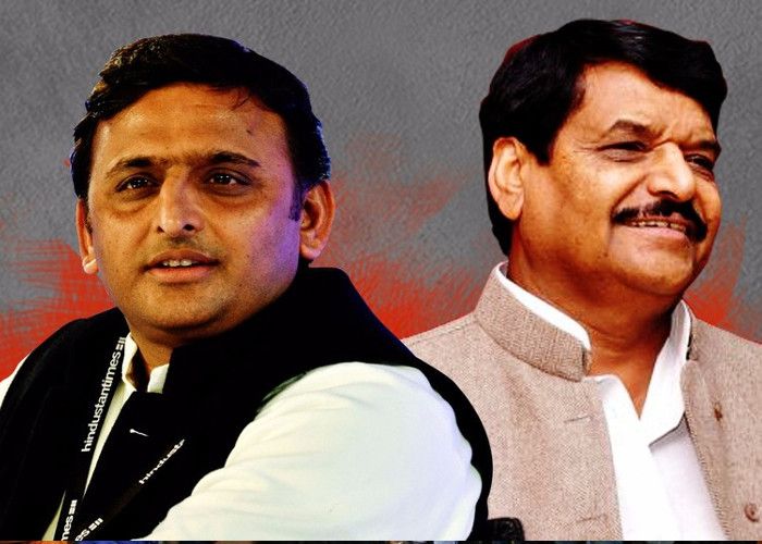 Shivpal Akhilesh अखिलेश खेमे में सता रही चिंता, शिवपाल बिगाड़ सकते हैं 'खेल' !