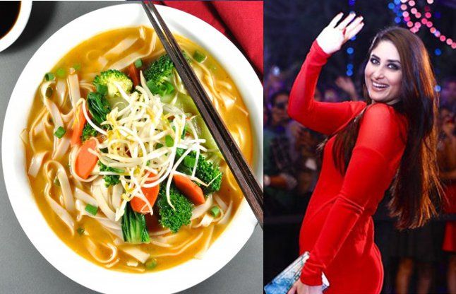 Vegetable noodles soup करीना कपूर के परफेक्ट फिगर का यह है राज, यह चीज बनाती है उन्हें फिट