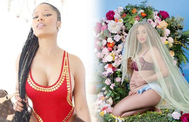 After Beyonce Nicki Minaj Shares Baby Bump Pics - बेयोंस ...