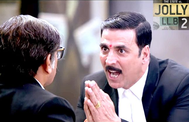 Akshay Kumar's Jolly LLB 2 फिल्म समीक्षा: कोर्ट में कॉमेडी है 'जॉली एलएलबी 2'