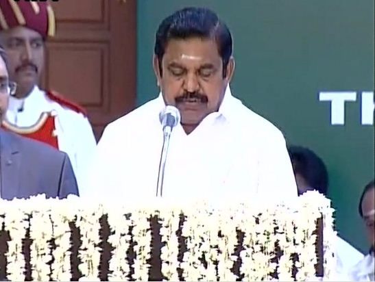 Edappadi K Palaniswami पलानीस्वामी TN के 29वें CM, 15 दिनों में साबित करना होगा बहुमत