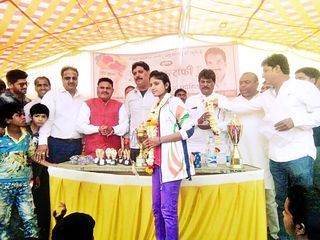 ratlam मजदूर की बेटी ने गोल्ड के लिए भूटान में लगाई दौड़