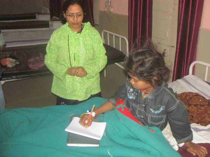 The incident was written to try to tell your stude छात्रावास में मूक बधिर छात्रा के साथ मारपीट