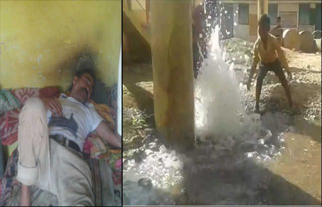 water सप्लाई चालू कर सो गया कर्मी, बहा कई गैलन पानी, VIDEO में दिखा ऐसा सच