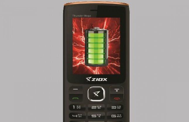 Ziox Thunder Mega Ziox ने लॉन्च किया लगातार 50 घंटे तक बैटरी बैकअप वाला फोन