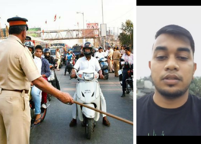 Policeman Snatched Away His Bike’s Keys For No Rea बिना किसी कारण पुलिसवाले ने छीनी बाइक की चाबी, इसके बाद युवक ने जो किया वो कमाल था!
