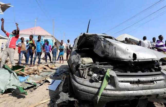 Suicide Bombing सोमालिया में आत्मघाती बम विस्फोट, 39 मरे