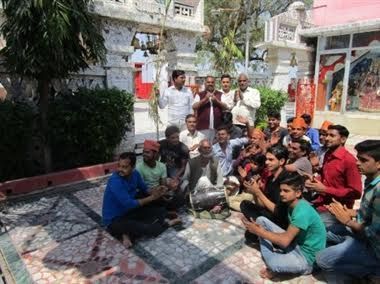 kanpur dehat कुछ इस अंदाज में गुजरी बीहड में होली की शाम