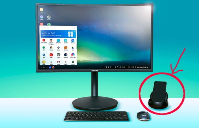 Samsung Dex To Convert Smartphone Into Computer Desktop स मस ग Dex आपक स म र टफ न क क प य टर म बदल द ग य ड व इस Patrika News