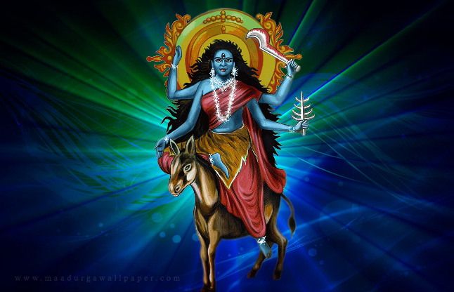 ma kaalratri हर विघ्न दूर कर सुख, शांति और मोक्ष देती है मां कालरात्रि