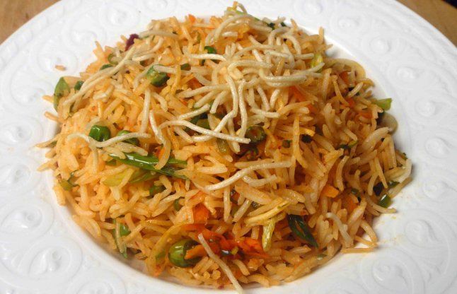 Triple Schezwan rice आपने ट्राय किए ट्रिपल शेजवान राइस