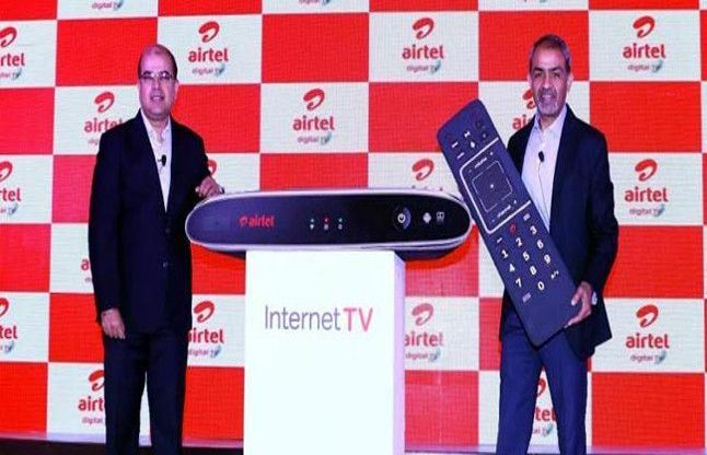 Airtel Internet TV एयरटेल ने 7999 रुपए सालाना में इंटरनेट टीवी लांच किया