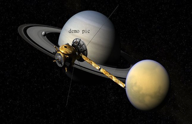 Cassini Spacecraft कासिनी शनि के उपग्रह टाइटन के लिए उड़़ान भरने को तैयार