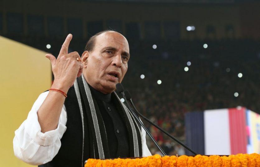 Rajnath singh राज्यों में कश्मीरी लोगों की सुरक्षा सुनिश्चित हो : राजनाथ सिंह