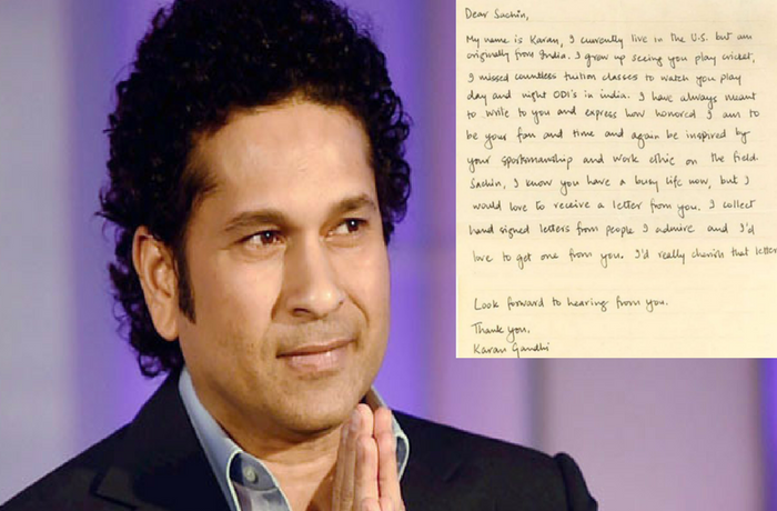 sachin tendulkar response to fan letter on instagr प्रशंसक ने लिखी सचिन को चिट्ठी तो सचिन ने चिट्ठी का दिया ऐसा जबाब कि कायल हो गई पूरी दुनिया