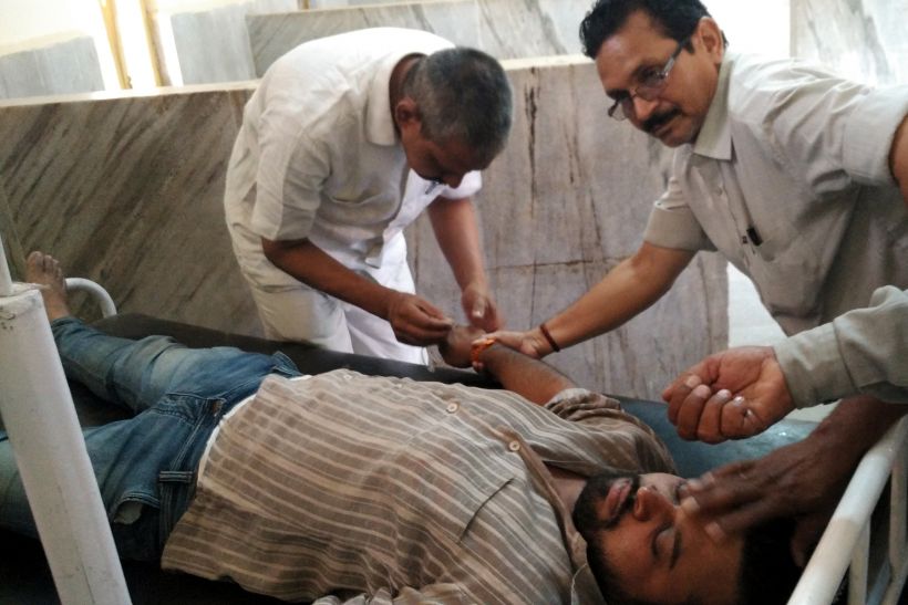 Snake सर्पदंश से युवक गंभीर